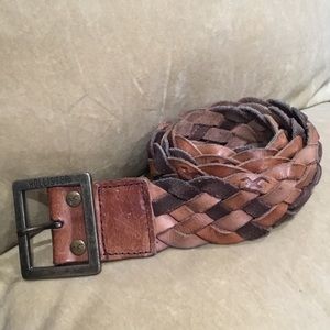Hollister leather belt